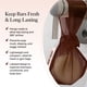 thumbnail image 3 of Bolsa Protectora de Jabón Kitsch de Malla Color Chocolate – Tamaño de Viaje, 3 of 9