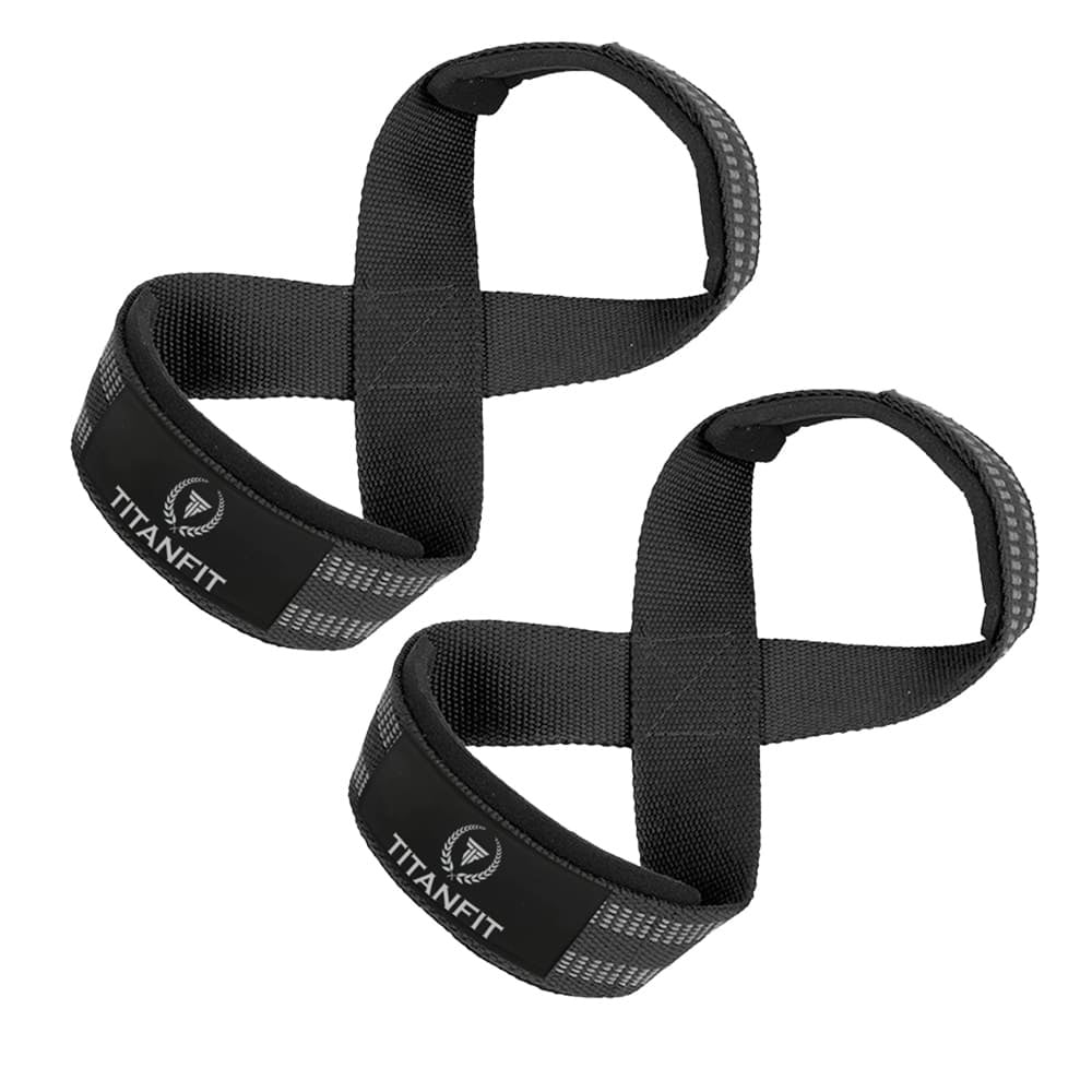 Titanfit - Straps En 8 Hoplon Infinito - Negro