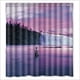thumbnail image 1 of Cortina de ducha con ganchos para baño, diseño de cascadas y lagos de pesca de Canadá, tamaño 66 x 72 pulgadas, 1 of 3