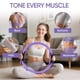thumbnail image 4 of Kit de pilates ElaraFit Home para mujer con anillo, pelota, correas y acceso., 4 of 7