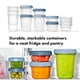 thumbnail image 2 of Contenedor OXO Good Grips Twist & Stack 946 mL Paquete de 2, 2 of 9