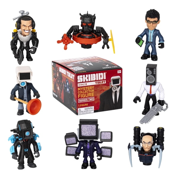 Figura de colección SKIBIDI Toilet Serie 2 Licencia oficial