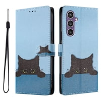 Foxdock Funda Tipo Cartera Para Samsung Galaxy S23 Fe Con Soporte Y Correa – Diseño De Patrones Lindos