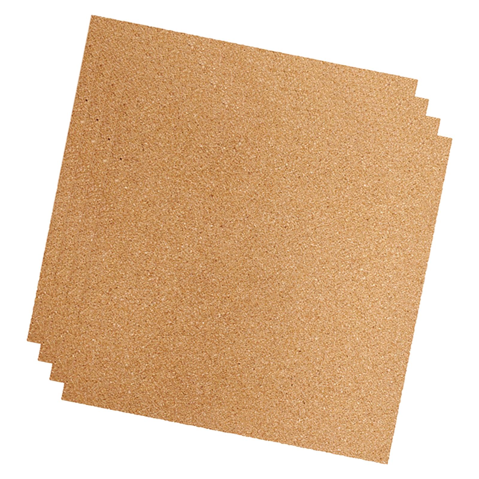 Bothyi - 4 Corchos Para Grabado Láser De 30 X 30 Cm Para Grabador.