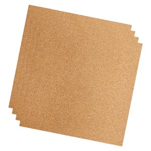 Bothyi - 4 Corchos Para Grabado Láser De 30 X 30 Cm Para Grabador.