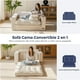 thumbnail image 4 of Sofa Cama 2 en 1 Convertible Plegable Espuma Densa, 4 of 4