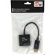 thumbnail image 3 of UL-DPVGA Adaptador DisplayPort Macho a VGA Hembra de 15cm para Conversión de Video en Color Negro, 3 of 3