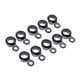 thumbnail image 1 of 10Pcs Anillo de guía de ojo de caña de pescar de acero inoxidable Anillo de guía de ojo 2/4/6/8/10 mm 8 mm, 1 of 5