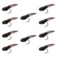 thumbnail image 1 of 10 Se?uelos De Pesca Con Mosca Con Forma De Renacuajo, Portátiles, Para Hombres, Pescadores De Trucha, L, 1 of 5