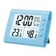 thumbnail image 1 of Reloj Despertador Digital Termómetro Doméstico Para Decoración Del Hogar Dormitorio Jardín Azul, 1 of 5