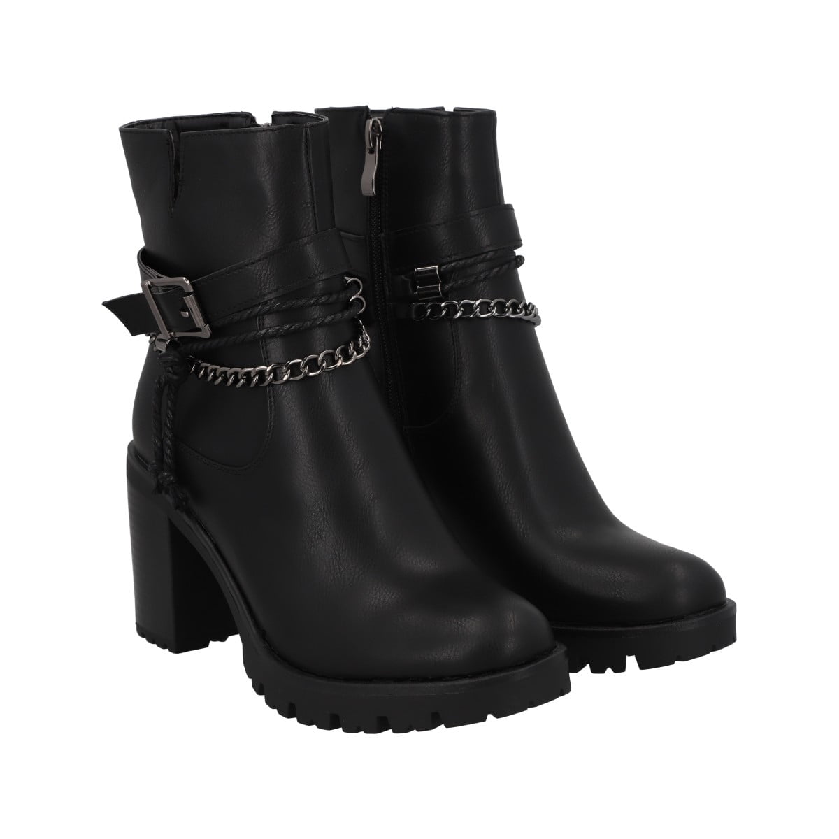 Bota Mujer Negro Alison Police | Lider
