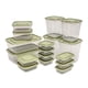 thumbnail image 3 of 17x Cajas de pan Contenedor de pan Contenedor de almacenamiento PP Pan Bagel transparente Contenedores de pan con tapa Soporte de pan para mantener el Verde claro, 3 of 5