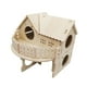 thumbnail image 3 of Casa para hámster, cabaña oculta, decoración de hábitat divertida, accesorios para jaula escondida, casa para jerbos para ratones, mascotas pequeñas, 19cmx15.5cmx15.5cm, 3 of 5