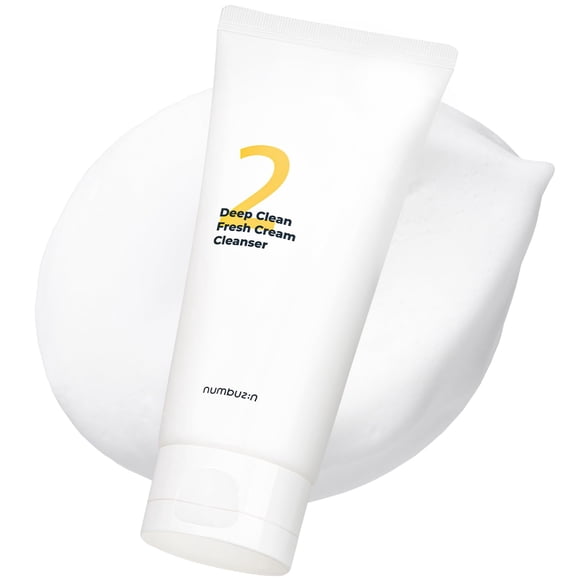 Foam Cleanser Numbuzin No.2 Deep Clean Fresh Cream Cleanser