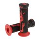 thumbnail image 1 of Universal 7/8 '' Manillar De La Motocicleta Manillar Manijas De Goma Rojo, 1 of 4