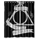 thumbnail image 1 of Cortina de ducha con el logotipo de Harry Potter, juego de cortinas de baño con ganchos, tamaño 60 x 72 pulgadas, 1 of 3