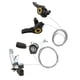 thumbnail image 2 of 2 Pares 3x5/6/7 Speed MTB Bike Thumb Gear Shifter Top Mount Shifters Plateado, 2 of 6