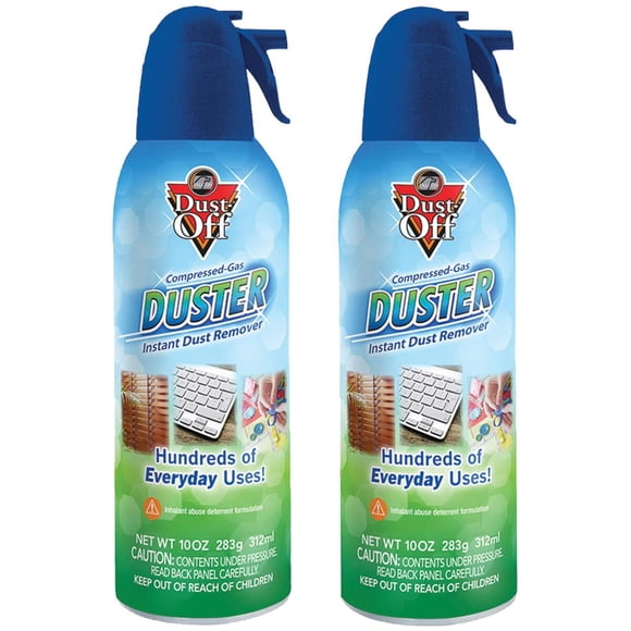 Aire Comprimido DustOff 2 Pack 283 g - Limpiador de Electrónica