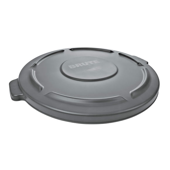 Tapa para cubo de basura Rubbermaid Brute redonda de 57 cm gris
