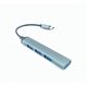 thumbnail image 2 of Hub Type-C A 4 Puertos Usb 3.0 Dk Aluminio, 2 of 3