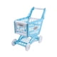 thumbnail image 1 of Carrito De Compras Para Niños, Carrito De Supermercado, Juguete Para Niños De 3 Años En Adelante, Obsequio De Fiesta, Azul, 1 of 5