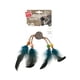 thumbnail image 1 of Juguete gatos Eco Catch Scratch Rattan y plumas azul Gigwi, 1 of 2