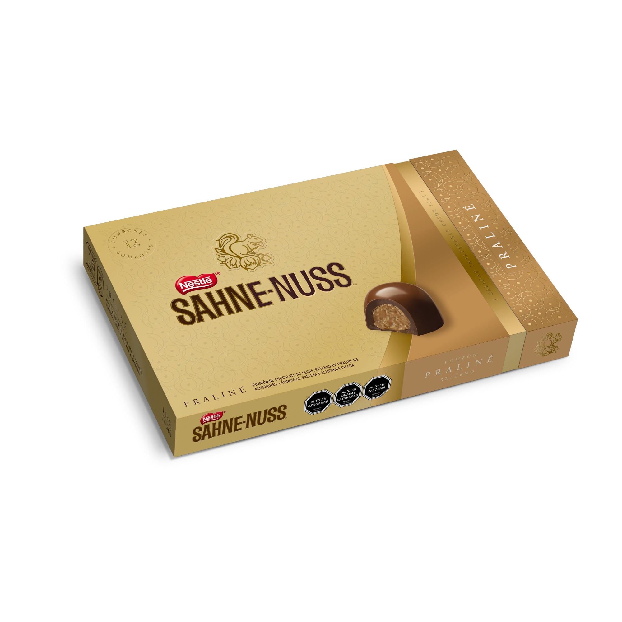 Bombones Nestle Sahne Nuss Praline Bombon 144 Gr