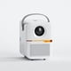thumbnail image 1 of Proyector Mini Portátil, 240 Lúmenes ANSI Nativo 720P HD Proyector de Cine en Casa con Android 10, 2GB RAM 8GB ROM, Decodificación de Video 4K, USB Dual, WiFi y Bluetooth 4.2, Corrección Electróni..., 1 of 10