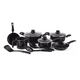 thumbnail image 1 of Bateria Cocina 12 Piezas Teflon Antiadherente Color Negro, 1 of 3