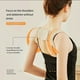 thumbnail image 2 of 1pc, Hunchback Correction Belt, Back Sitting Posture Correction Belt, Shape Correction Device, Adjustable For Adult Students To Prevent Hunchback, 2 of 3