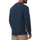 thumbnail image 3 of INSPIRE CHIC Sudadera Casual de Hombre con Cuello Redondo, Manga Larga, Bloque de Color para Entrenamiento, Talla XL, Azul Marino, 3 of 5