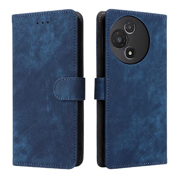 Funda Billetera para TCL 60 5G con Soporte - Cartera de Cuero con Ranuras Azul