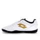 thumbnail image 2 of Zapatilla Baby Futbol Hombre Lotto - Stadio 705 TF Blanco Dorado, 2 of 7