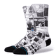 thumbnail image 1 of Stance Sock Men The Sleeve Crew Black White, 1 of 3