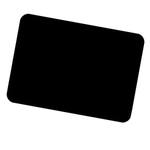 Bothyi - Mini Tablero De Mensajes De Letrero De Pizarra Con Soporte De Base De Madera Mesa De Boda Esquinas Redondas