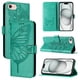 thumbnail image 4 of Funda Cartera Mariposa Para Iphone 17e Con Soporte Y Ranuras Para Tarjetas Verde, 4 of 5