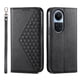 thumbnail image 1 of Funda Flip FOXDOCK para OPPO Reno 10 5G , Estilo Billetera con Diseño Rombo, Correa de Mano y Soporte, Uso Diario, 1 of 6