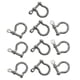 thumbnail image 5 of 10 Uds Hebillas De Herradura Llave Hecha A Mano Grillete De Arco Chian Para Correas De Juguetes Artesanía Argent, 5 of 5