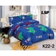 thumbnail image 1 of Cobertor De Invierno De Plush Y Chiporro 1,5 Plaza Azul T-rex (d), 1 of 2