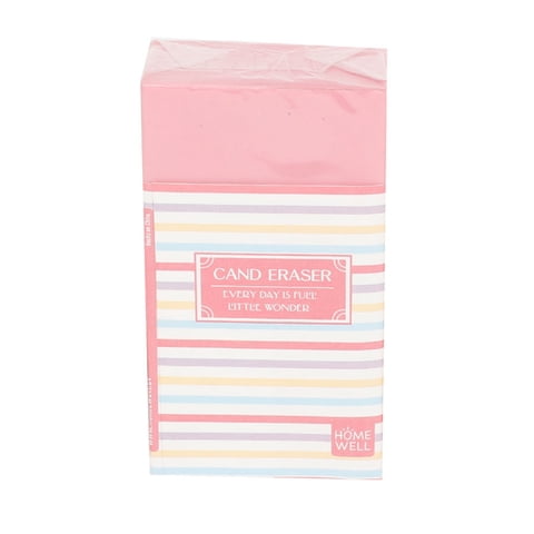 Homewell - Goma De Borrar Diseño Rosa 4X7X2Cm