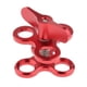 thumbnail image 3 of Abrazadera De Bola Triple Soporte De Brazo Subacuático De 3 Orificios Para Sistema De Brazo De Luz De Buceo Rojo, 3 of 5