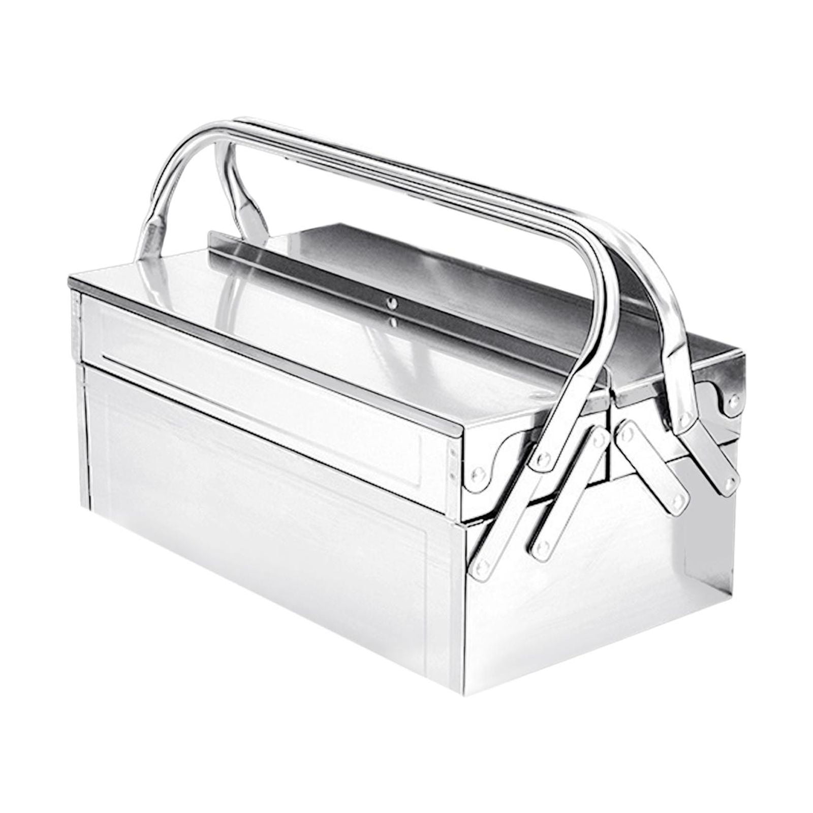 Ioensy - Caja De Herramientas, Herramientas De Reparación, Estuche De Almacenamiento, Organizador Para Maletero De Coche, Garaje, Hogar, 350mm, Doble Capa