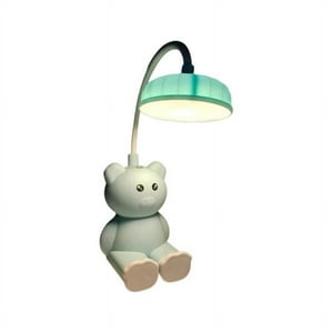 Mediaplayer - Lampara Para Niños Con Luz Led Recargable - Celeste