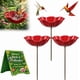 thumbnail image 1 of Estaca jardín flor metal hecha mano estación riego abejas decoración exterior amigable polinizadores, 1 of 7