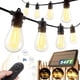 thumbnail image 1 of Cadena de luces solares Addlon, control remoto impermeable para exteriores de 16,5 m, 1 of 8