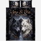 thumbnail image 3 of You and Me We Got This - Juego de edredón personalizado Lobo, 3 of 3