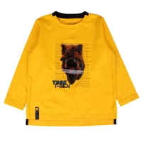 Polera Niño Amarillo Pillin