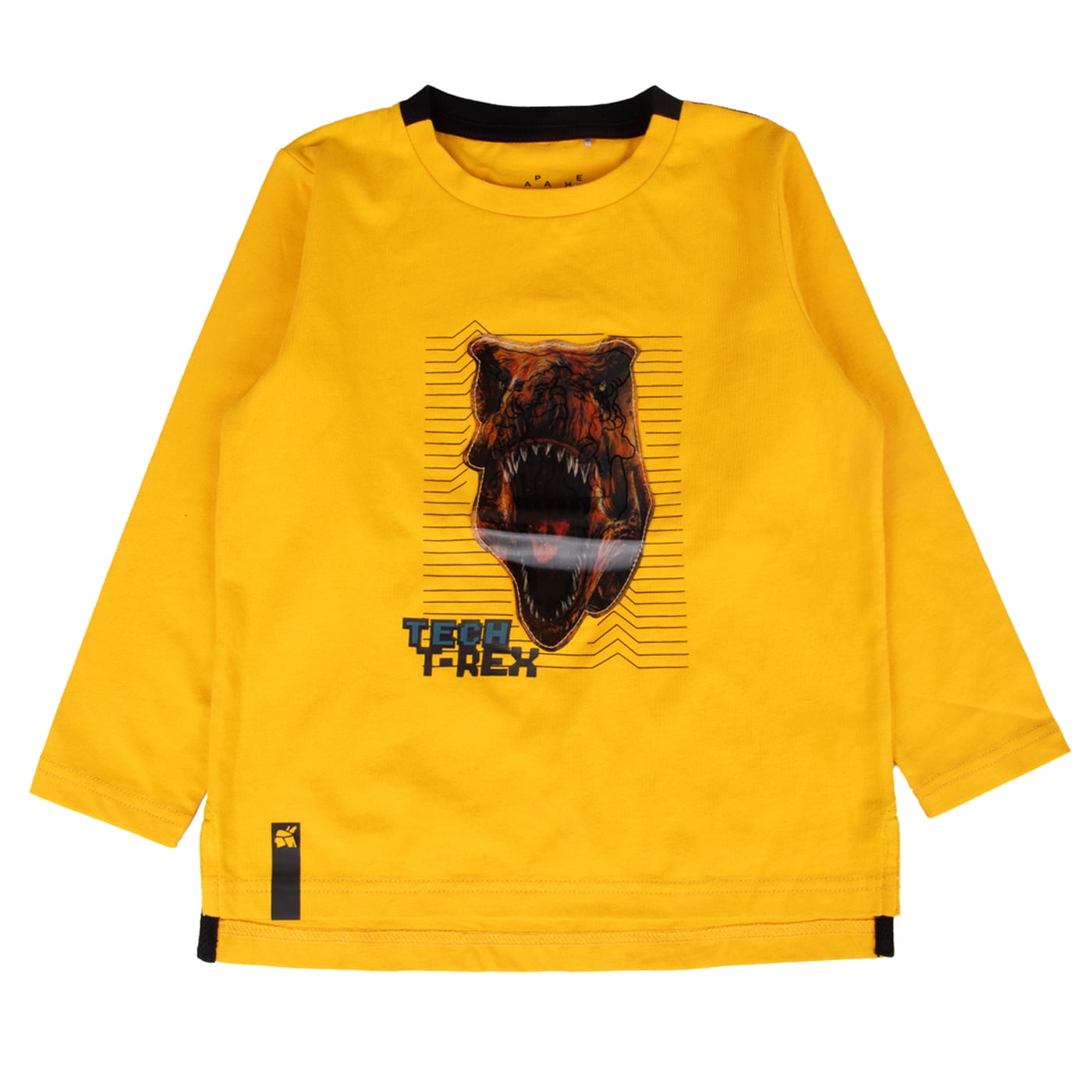 Polera Niño Amarillo Pillin