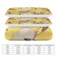 thumbnail image 3 of Pichu Pikachu & Raichu 3 Piece Sets Full/Queen Size - Reversible Microfiber Quilts with Shams Soft Lightweight Bedspread Coverlet Comforter for All Season Bed Sheets, 3 of 4
