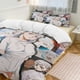 thumbnail image 1 of Black Clover Anime Home Bed 3-piece Set Classic Japanese Anime Polyester Wash Student Dormitory Set, 1 of 5
